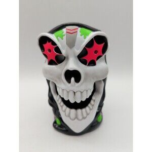 Monster Jam Grave Digger Skull Mug Cup Handle Monster Trucks Eyes Light Up WORKS
